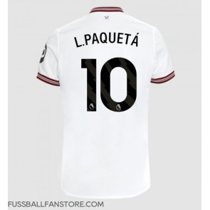 West Ham United Lucas Paqueta #10 Replik Auswärtstrikot 2023-24 Kurzarm